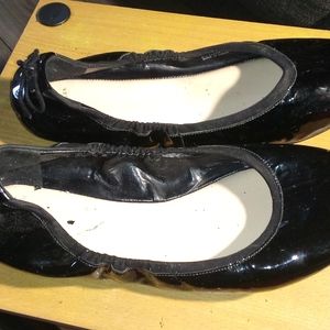 Cole Haan Black Ballet Flat Slipper
